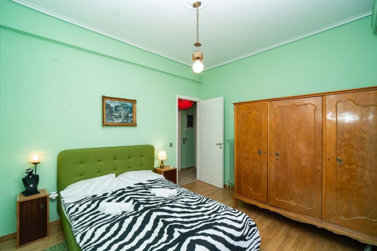 Acropolis View Vintage Style Apartment In Koukaki Atene Esterno foto