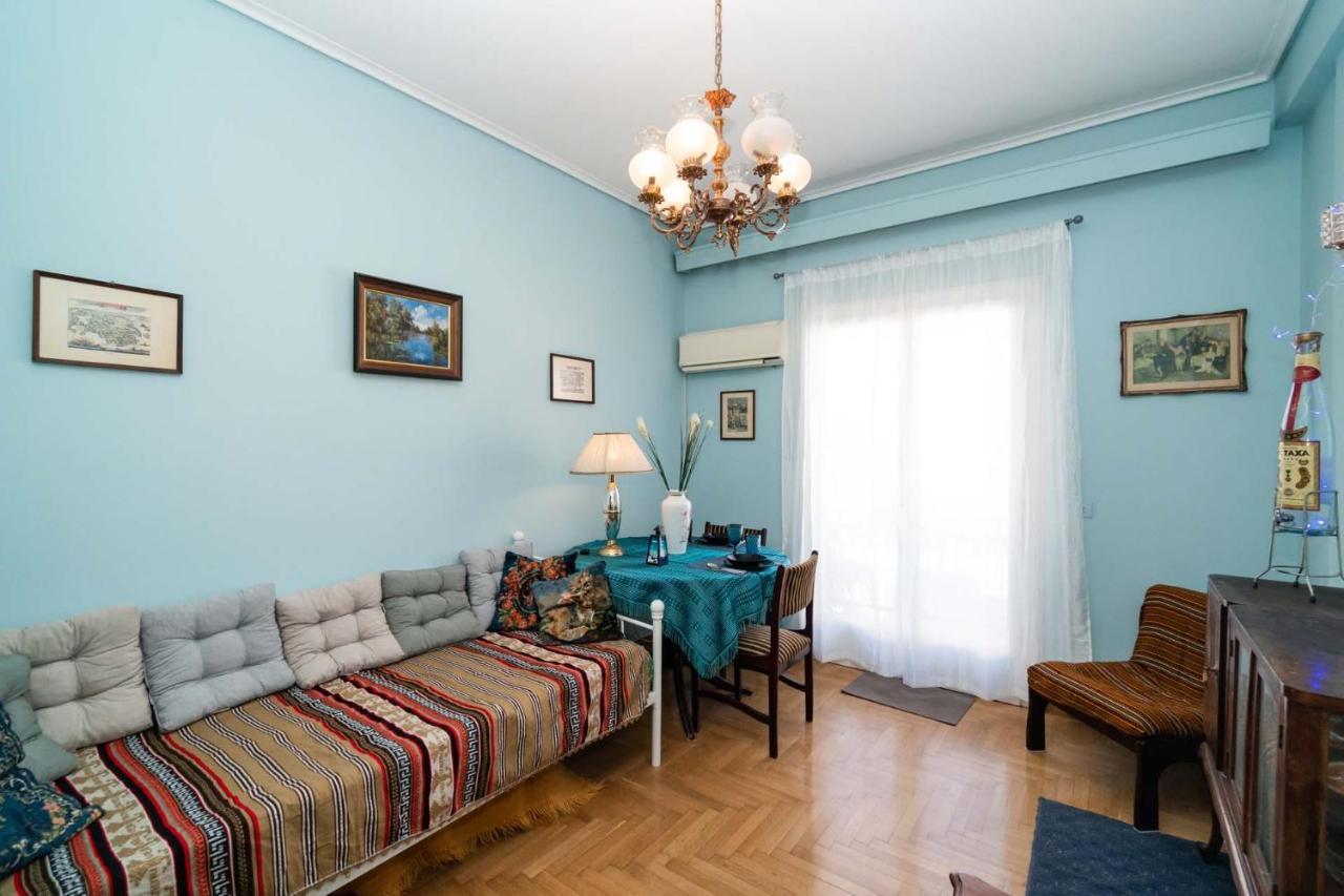 Acropolis View Vintage Style Apartment In Koukaki Atene Esterno foto