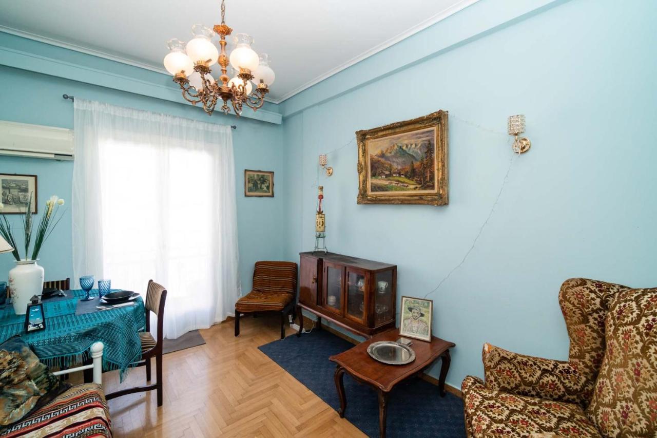 Acropolis View Vintage Style Apartment In Koukaki Atene Esterno foto