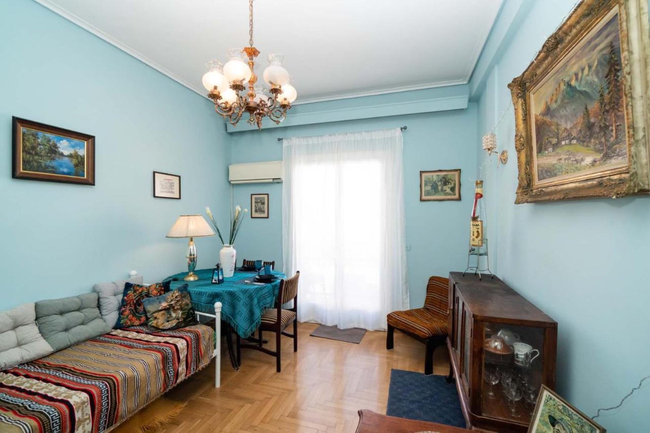 Acropolis View Vintage Style Apartment In Koukaki Atene Esterno foto